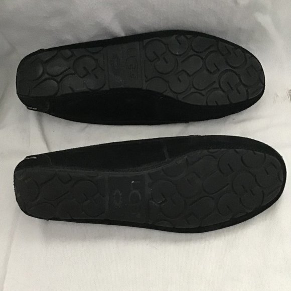 Ugg Black Australia Lizzy Suede Moccasin - Picture 5 of 8